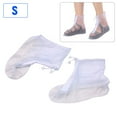 thumbnail image 5 of Waterproof Shoe Covers Rain Boot Covers with Elastic Strip and Zipper Reusable and Anti-Slippery for Adult Size S, 5 of 9