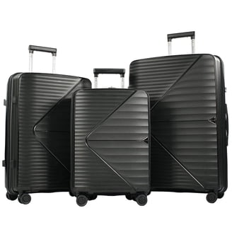 Lulusail Luggage Sets 6 Piece with two Cosmetic Case, Expandable