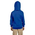 thumbnail image 2 of The Hanes Youth 78 oz EcoSmart 50/50 Pullover Hood - DEEP ROYAL - L, 2 of 2