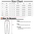 thumbnail image 3 of Honeeladyy Womens Elastic Waist Wide Leg Pants Flowy Loose Spring Summer Solid Color Trousers with Belt Beige XXL, 3 of 6