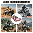 thumbnail image 5 of Uorisanigo ATV Seat Cover Waterproof Polyester Material Eagle 4th of July ATV Seat Cushion Cover Soft Breathable for Most ATVs for Sportsman, Rancher, Foreman, Scrambler, 5 of 7
