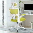thumbnail image 7 of GOMAFO Ergonomic Mesh Office Chair with Adjustable Lumbar Support, Green (Set of 1), 7 of 7