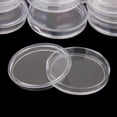thumbnail image 4 of 300 Unids Cápsulas De Monedas Cajas De Almacenamiento De Monedas Caja De Visualización De Contenedor 26/26 / 27mm SM SunniMix Cápsulas de monedas coleccionables, 4 of 8