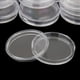 thumbnail image 4 of 100 Uds. De plástico transparente para exhibición de monedas, soportes para 25mm Zulema Cápsulas de monedas, 4 of 7