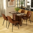 thumbnail image 2 of HOMCOM Table à Manger Pliable, Table de Cuisine Roulante avec Tiroirs, Armoire, 2 of 10