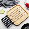 thumbnail image 4 of Stainless Steel Salad Fruit Forks Kitchen Cake Forks Pastry Forks Set Small Dessert Forks for Pickle Tasting Appetizer, 4 of 5