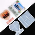 thumbnail image 6 of LET'S RESIN Picture Frame Molds - Large Rectangle & Heart Silicone for DIY Home Décor, 6 of 7