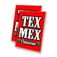 thumbnail image 1 of Tex Mex Cuisine (24" X 36") 4mm Corrugated Plastic Panel, Graphics Applied To 1 Side (Pk of 2), 1 of 4