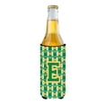thumbnail image 2 of Carolines Treasures CJ1069-EMUK Letter E Football Green and Gold Ultra Beverage Insulators for slim cans  Slim Can, 2 of 2