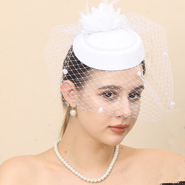 Fascinators Hat Kentucky Derby Hats for Women Tea Party  display picture 3