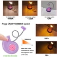 thumbnail image 3 of shiyou-Rechargeable Amber Book Light, 3 of 4