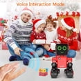 thumbnail image 4 of Juguete robot, juguete robot de control remoto para niños, robot Rc de programación inteligente, adecuado para niños de 8 años en adelante para cantar, bailar, hablar, transferir (rojo) Feliz Sencillez, 4 of 5