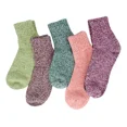 thumbnail image 4 of Calcetines Termicos Para Mujer Hombre Largos Tejidos 5 Pares, 4 of 7