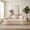 White + 3 Seat, variant on Crescent-Shaped Two-Seater Sofa, Modern Low-Back Design with Deep Cushions, Self-Inflating Foam Filled, No Assembly Required Large Sofa,White