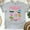 Sport Grey, variant on Colorful Florida Travel Shirt – Flamingo, Palm, and Margarita Beach Tee , White, Size S