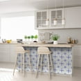 thumbnail image 5 of Mi Alma Blue Floral Peel & Stick Vinyl Backsplash Tiles 5x5, 24 pcs, 5 of 11