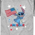 thumbnail image 3 of Lilo & Stitch - Awesome Stitch USA - Youth Boys Short Sleeve Graphic T-Shirt, 3 of 5