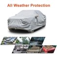 thumbnail image 4 of Soft Shell Car Cover Waterproof Windproof Snowproof All Season Weather-Proof Fit Full Size Truck Length Up to 212”, 4 of 7