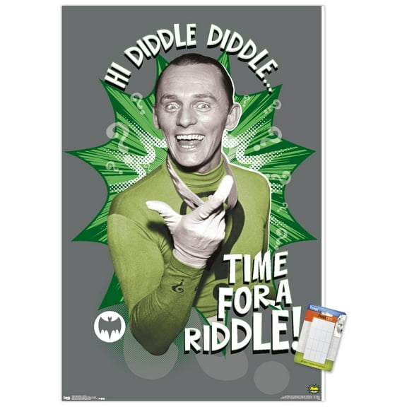 DC Comics TV - Batman TV Series - Riddler Wall Poster, 14.725" x 22.375"