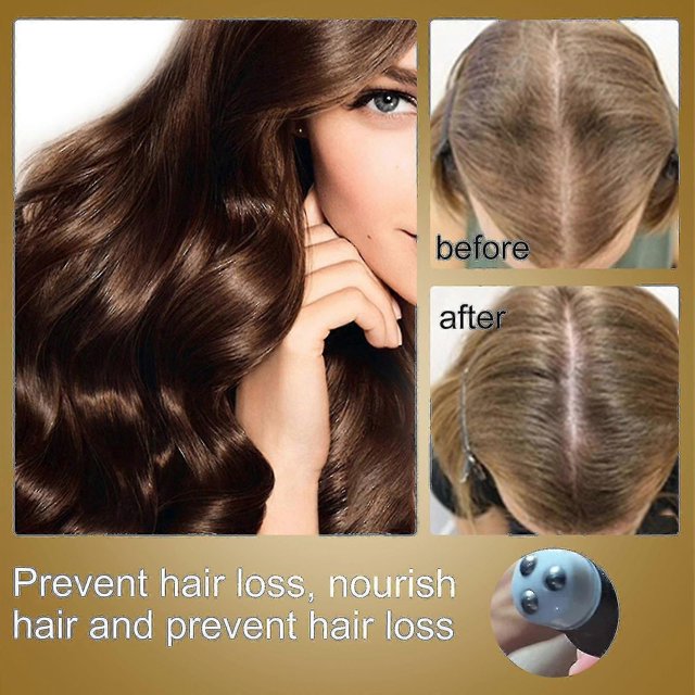 Roll-on Hair Care Solution Massage Densifies Hair, Polygonum Multifl