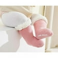 thumbnail image 4 of XBASW Baby Toddler Warm Socks Autumn Winter Warm Non-slip Socks Fleece Compression Socks for Boys Girls 0-36 Months, 4 of 9