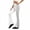 #249-White, variant on Flare Leggings with Side Stripes, High Waisted Tummy Control Bell Bottom Bootcut Flared Yoga Pants for Women