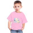 thumbnail image 4 of Edvintorg Kids Easter Shirts Clearance 3-14Years Summer Boys Girls T Shirts Kawaii Flower Easter Eggs Printed Round Neck Short Sleeve Tee Tops Children's Clothing, 4 of 4