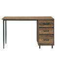 thumbnail image 5 of Manor Park Urban Industrial Storage Writing Desk, Reclaimed Barnwood, 5 of 8