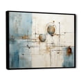 thumbnail image 2 of Designart "Folk Belief In The Cosmic Ocean I" Folk Religion Floater Framed Wall Decor, 2 of 5