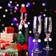 thumbnail image 4 of Inteprter Juego de 5 sombreros festivos de Papá Noel con ambiente navideño para feliz celebración, sombreros navideños de mano de obra fina Barra de herramientas rojo+verde, 4 of 6