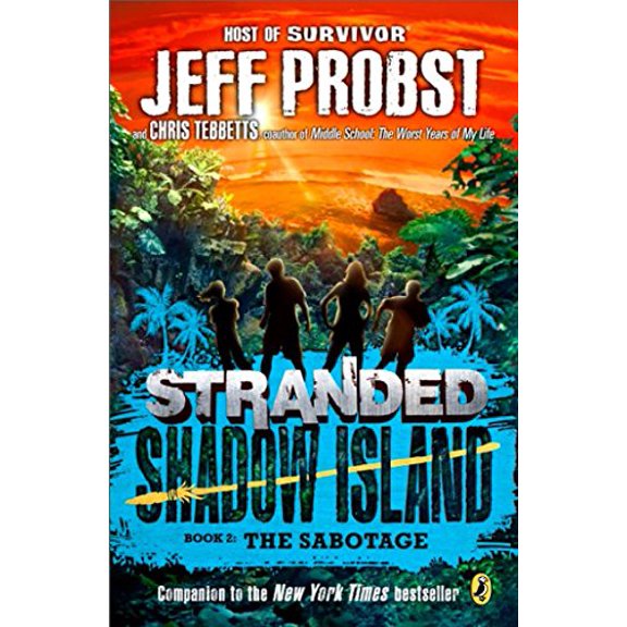 Pre-Owned Shadow Island: The Sabotage Stranded Paperback Jeff Probst, Chris Tebbetts