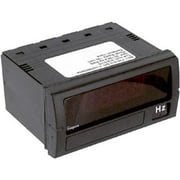Pack of 1, Simpson F35-1-91-0 Panel Meter, Freq, Elec, Led, Range 20-199.9Hz, Cut-Out 3.62X1.8" 3-1/2 Dig, 0.1Hz Res