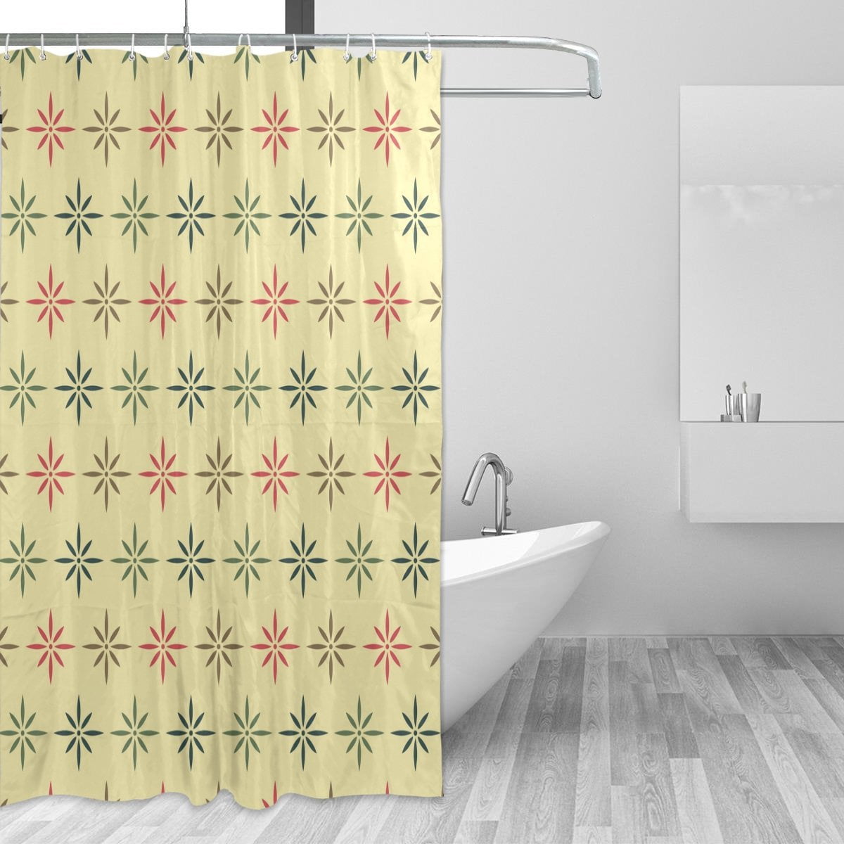 Rising Star Blood Moon Shower Curtain (59 inch x 71 inch)