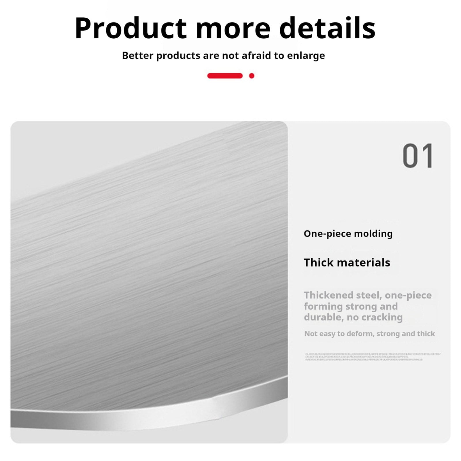 Snmubt Titanium Cutting Board - 100% Pure Titanium Cutting Boards for Kitchen - Double Sided Food-grade Titanium Cutting Mat, Titanium Cutting Boards for Meat Fruit & Vegetable (C, Iron)