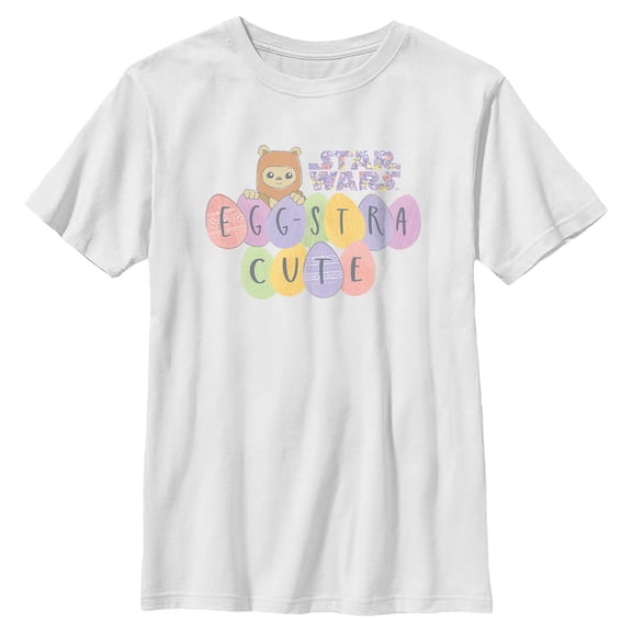 Boys Star Wars Egg-Stra Cute Ewok T Shirt