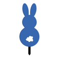 thumbnail image 1 of Conejito de Pascua, letreros para el patio, estacas para el jardín, decoraciones para el césped al aire libre, accesorios para fiestas, 1 of 5
