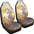 thumbnail image 2 of XYZCANDO 2 Pack Car Seat Covers for Front Seat Car Front Seat Covers Waterproof Stretchy, Truck Auto Van Automobile Interior Decor Accessories, 2 of 8