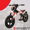 thumbnail image 6 of Syndyt SYP 120 12" Lightweight BMX Balance Push Bike for Kids Ages 2-5 with 15" Seat and Lightweight, durable frame (Red/White), 6 of 9