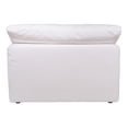 thumbnail image 4 of Moe's Home Collection Clay Armless Chair Livesmart Fabric - Color:White-Color:White, 4 of 9