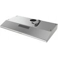 thumbnail image 3 of Streamline 36 in. Amendola Convertible Undermount Range Hood in Brushed Stainless Steel with Mesh Filters, Push Button Control, LED Light, 3 of 9