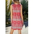 thumbnail image 5 of Summer Dresses for Women Beach Floral Tshirt Sundress Casual Pockets Boho Tank Dress, 5 of 12