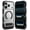 Clear, variant on Ringke UX Magnetic [Built in Kickstand] for iPhone 17 Pro Max Case, Heavy-Duty Rugged Anti-Fingerprint Cover Compatible with MagSafe - Smoke Black