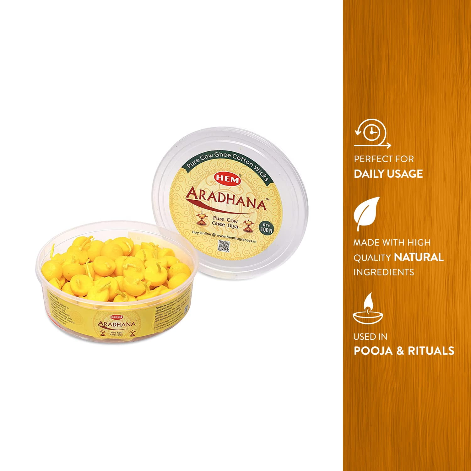 Generic Smokeless Cotton Candle Wicks 100 Count