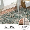 thumbnail image 6 of Lahome Decor 2x6 Vintage Washable Bedroom Rug, Boho Rugs for Living Room Ultra-Thin for Entryway, Non-Slip Distressed Throw Rugs Carpet for Kitchen Foyer Bedside Office, 6 of 9
