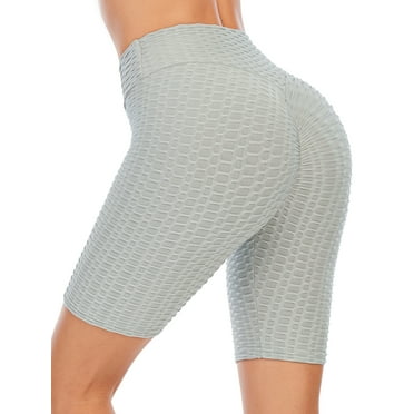 Women Athletic Active Yoga Short Shorts Booty Shorts Mini Hot Pants Sport Leggings Activewear Workout Sweat Running Shorts with pockets