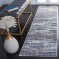 thumbnail image 2 of SAFAVIEH Shivan Blake Abstract Gradient Runner, Light Grey/Blue, 2'2" x 8', 2 of 8
