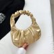 thumbnail image 1 of Bolso plisado de piel sintética para mujer, bolsa de hombro para compras, ocio, axila, bola de masa hervida, 2024, 1 of 5