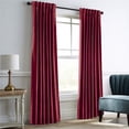 thumbnail image 1 of Dutch Velvet Curtains, Solid Color, Heat Insulation Blackout Curtains, Suitable For Living Room, Bedroom, 1 of 5