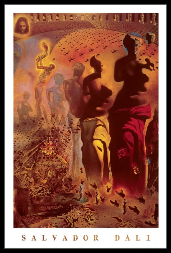 Salvador Dali Hallucinogenic Poster Print Hallucinogenic