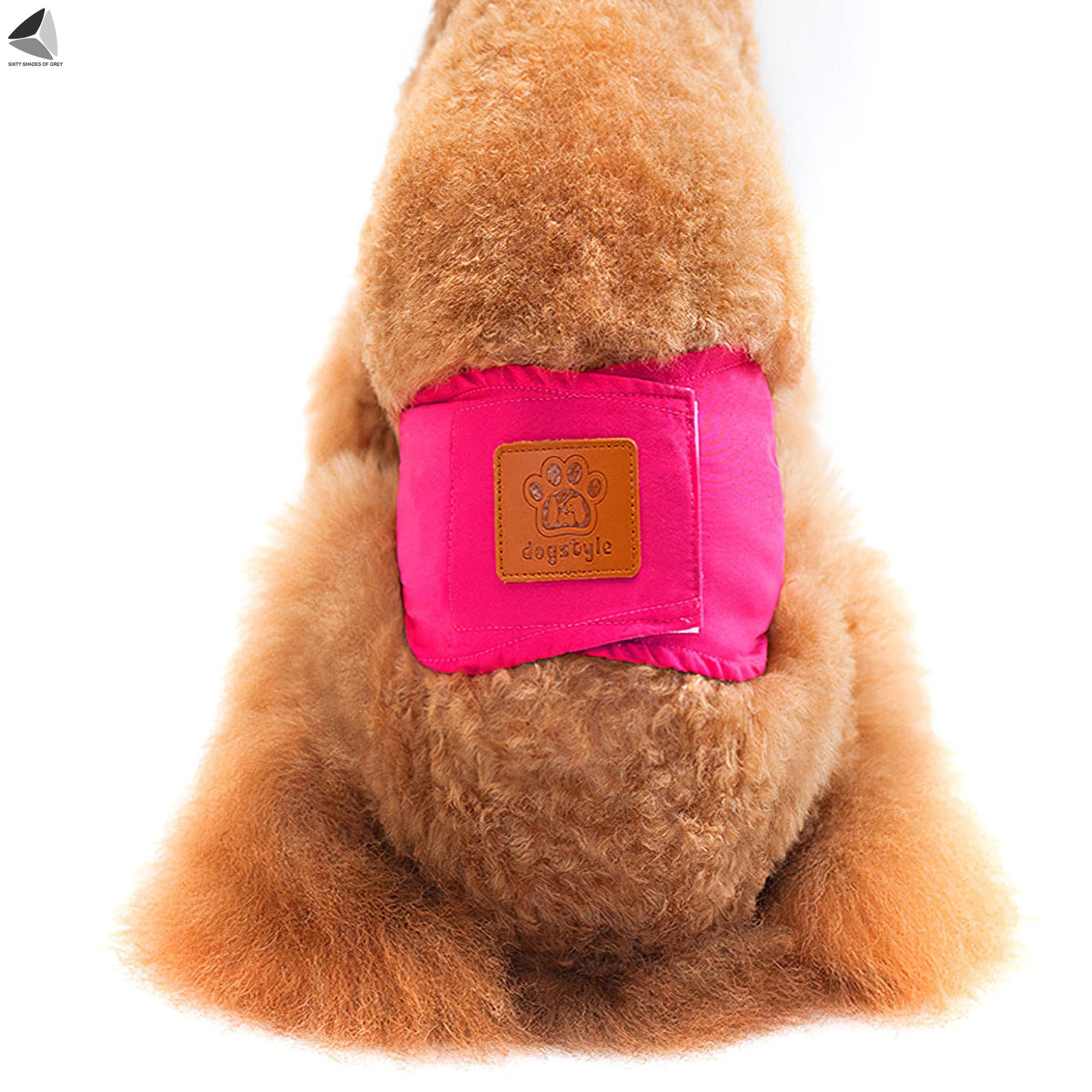 PULLIMORE 4 Pcs Male Dog Belly Manner Bands Resuable Dog Diapers Elastic Washable Pet Band Wraps Nappies (XL, 4 Colors)